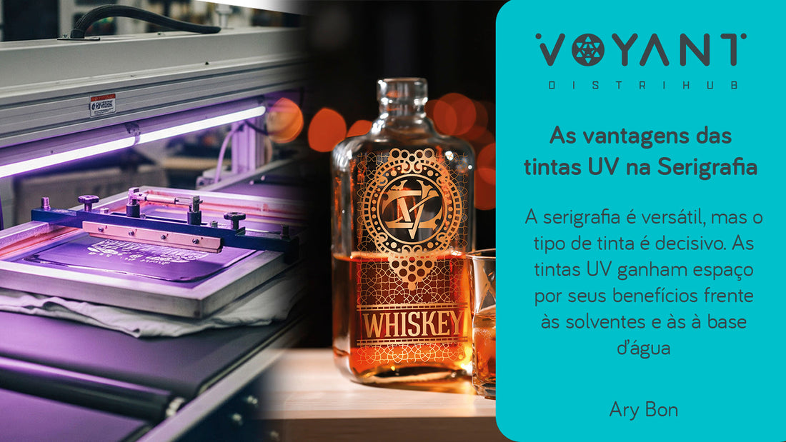 As vantagens das tintas UV na Serigrafia