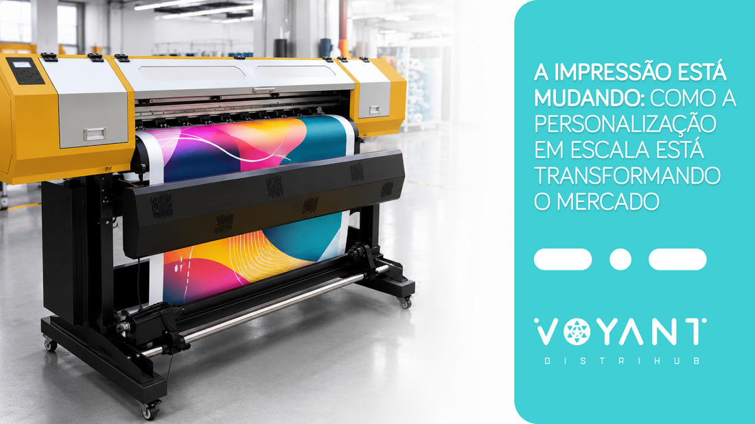 A Impressão Está Mudando: Como a Personalização em Escala Está Transformando o Mercado