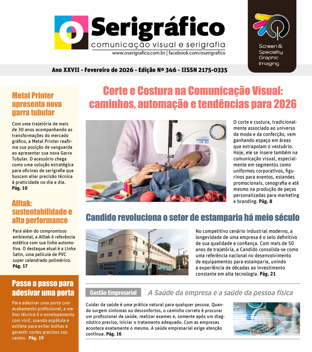 O Serigráfico - Fevereiro de 2026