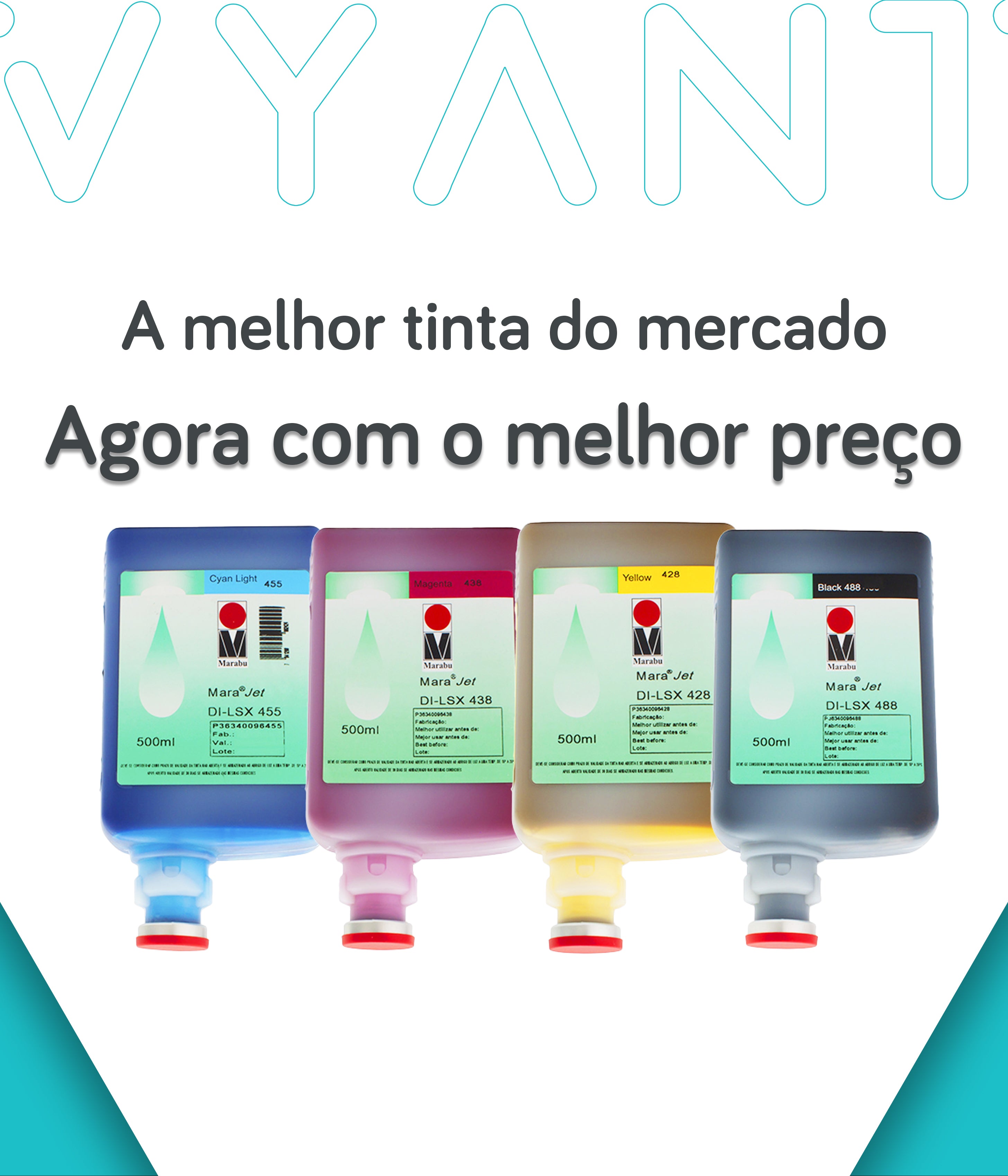 A melhor tinta do mercado. Agora com o melhor preço.