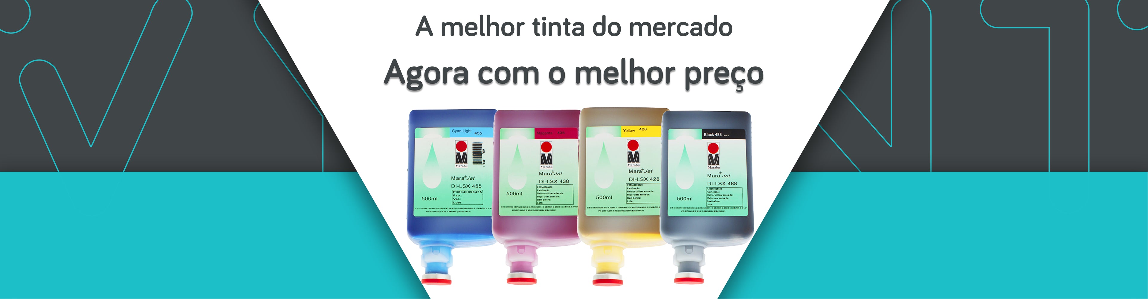 A melhor tinta do mercado. Agora com o melhor preço.