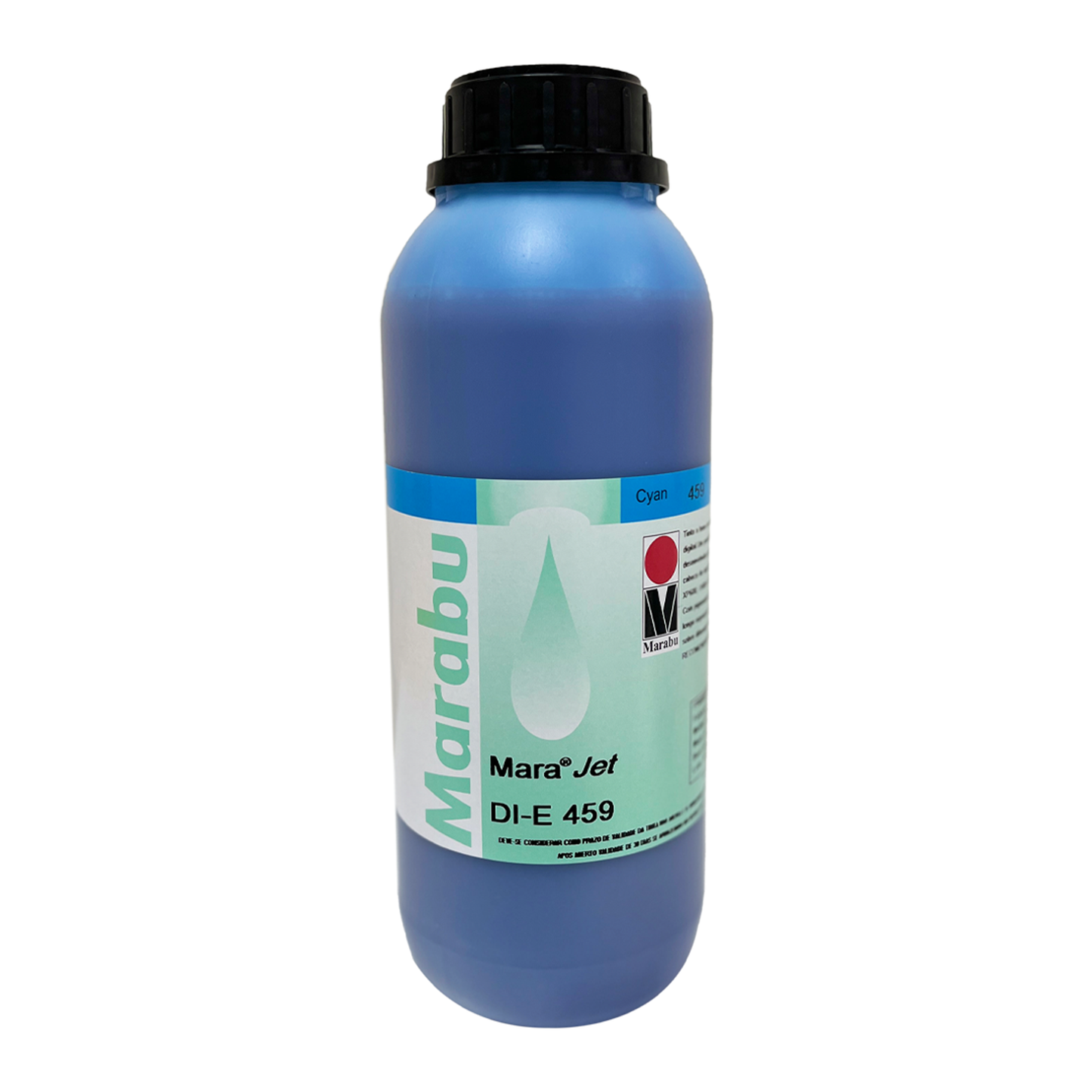 Tinta Eco Solvente Epson Marabu Marajet DI-E - 1 Litro Cyan