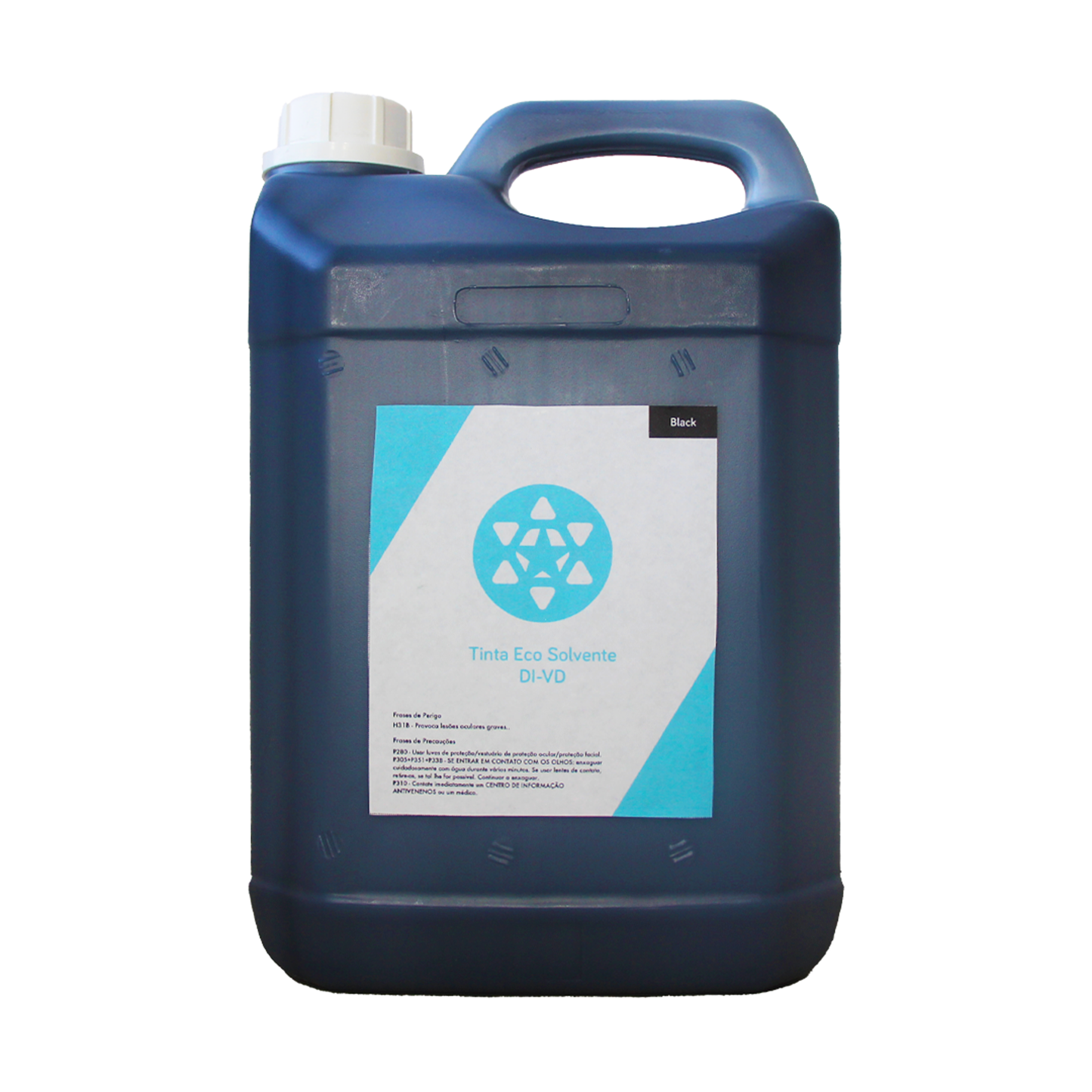 Tinta Solvente DI-VD Grandes Formatos - 5 Litros Black