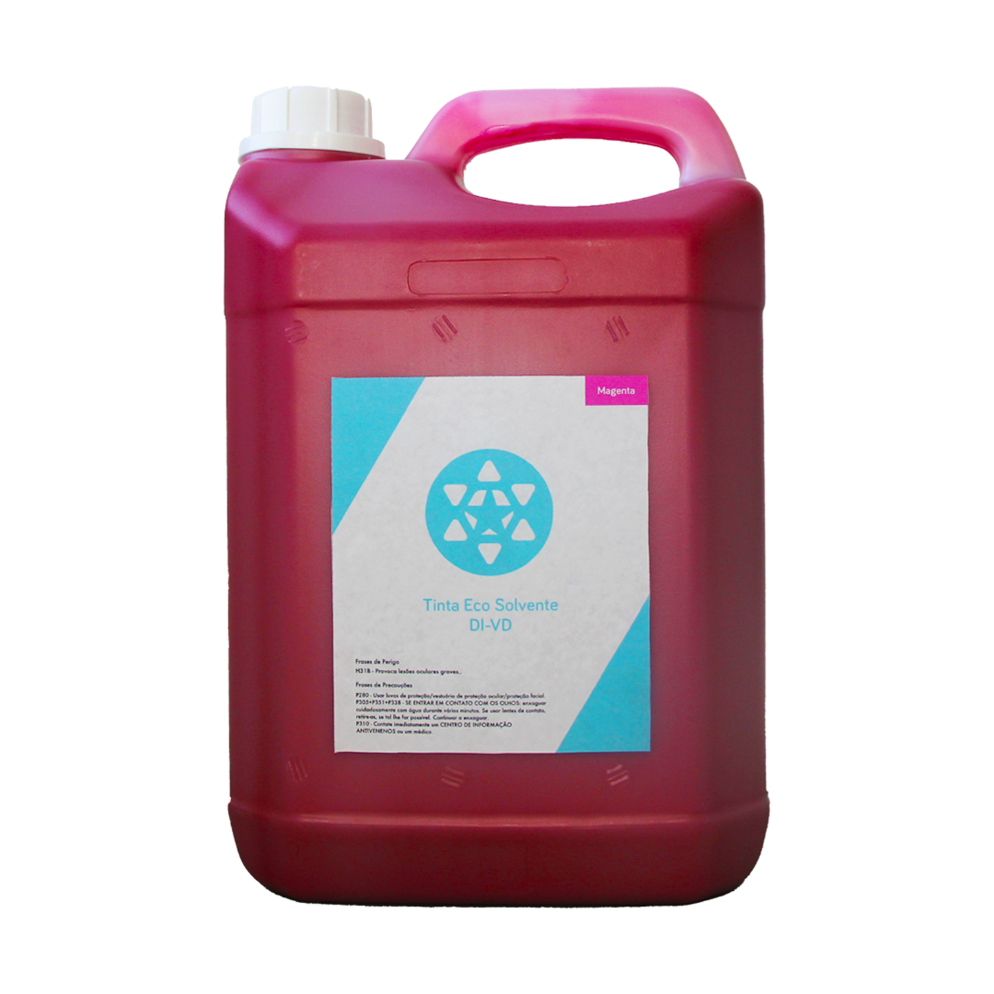 Tinta Solvente DI-VD Grandes Formatos - 5 Litros Magenta