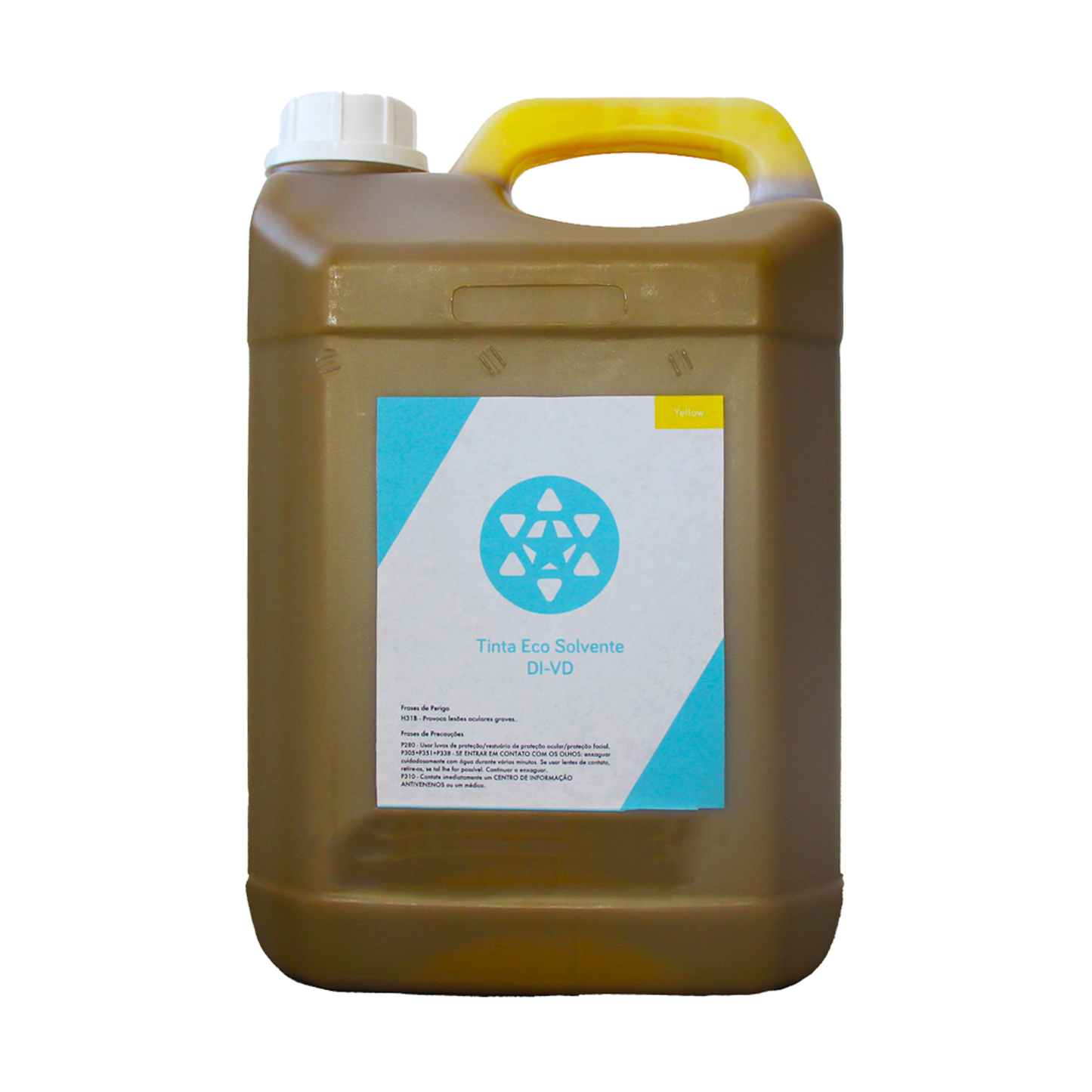 Tinta Solvente DI-VD Grandes Formatos - 5 Litros Yellow