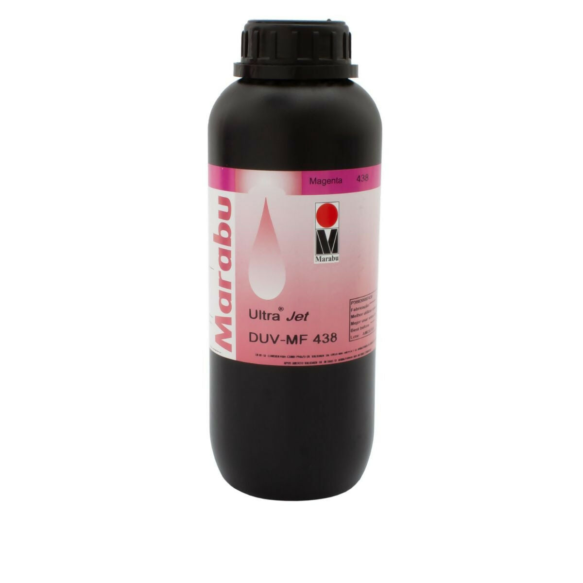 Tinta UV Cabeças Ricoh Gen4/5/6 - Toshiba CA/CE - Konica - Seiko - Spectra Marabu Ultrajet DUV-MF DUV-PP - 1L magenta