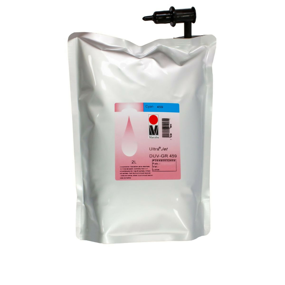 Tinta UV Océ Arizona Marabu Ultrajet DUV-GR Cyan