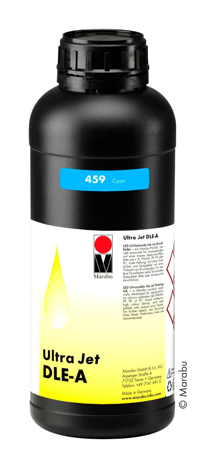 Tinta UV-LED Inkjet de Alta Performance – Marabu Ultra Jet DLE-A
