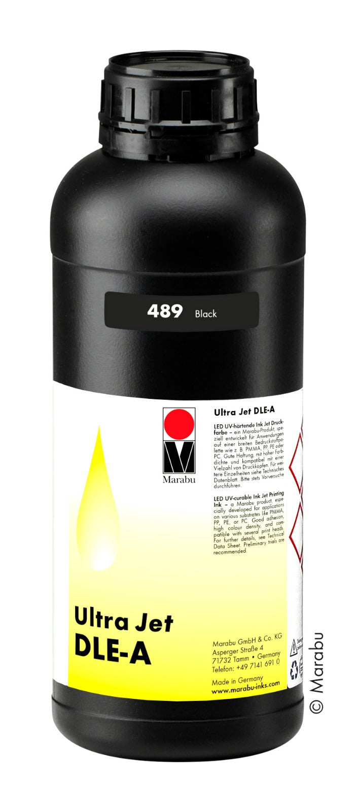 Tinta UV-LED Inkjet de Alta Performance – Marabu Ultra Jet DLE-A