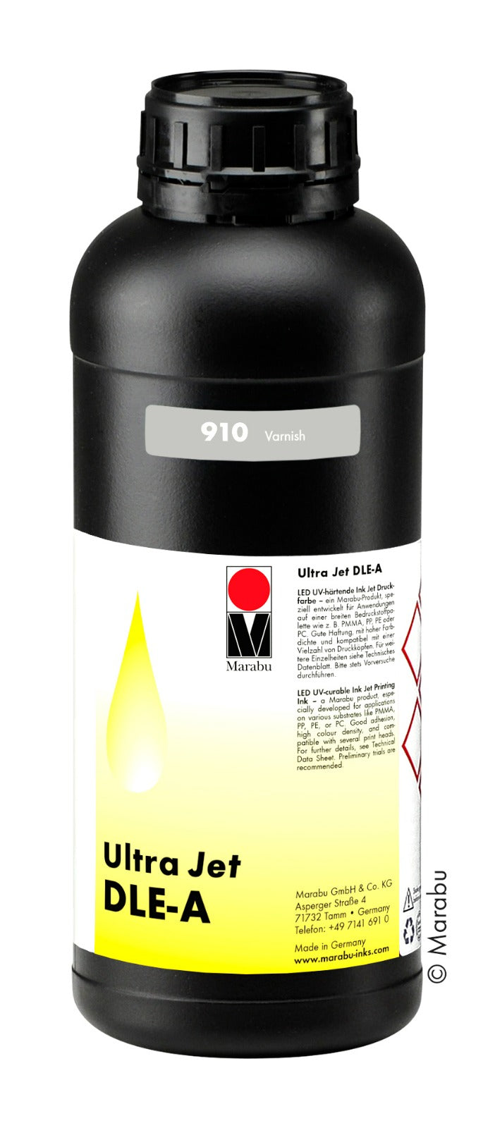 Tinta UV-LED Inkjet de Alta Performance – Marabu Ultra Jet DLE-A