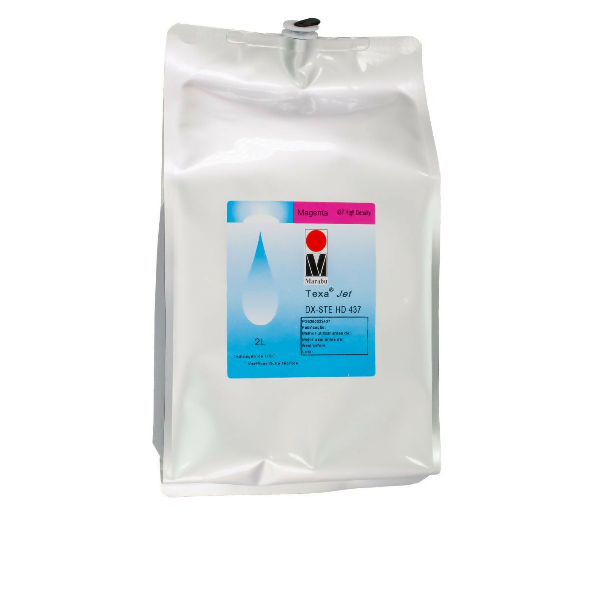 Mimaki SB54 SB411 Marabu Texajet DX-STE HD Sublimation Ink - 2 Liters Bag