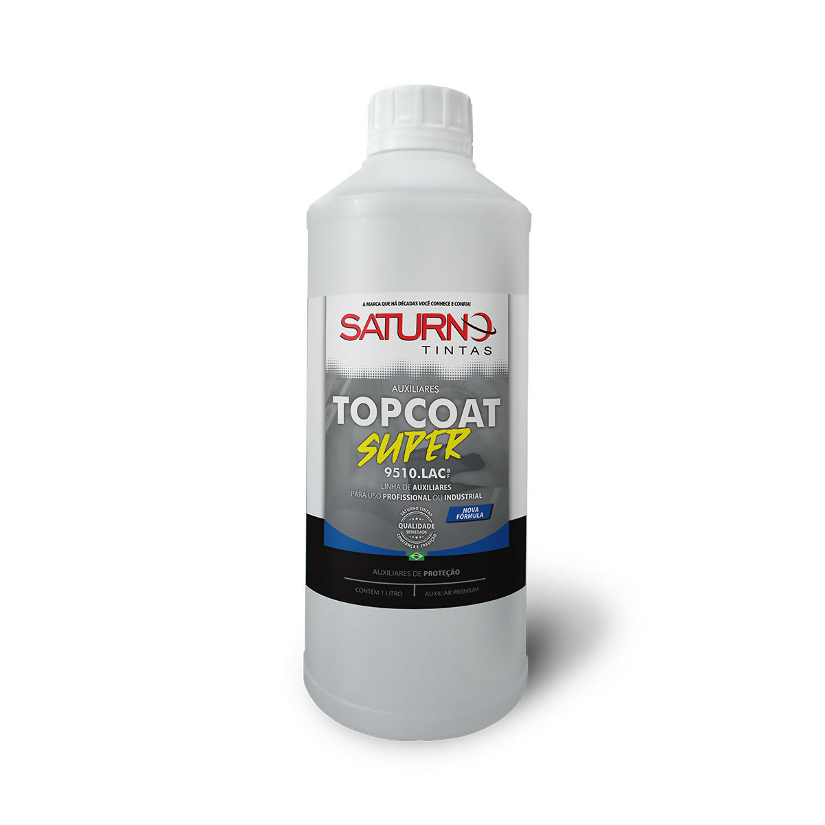Top Coat Laca Protetora Brilhante Saturno 9510 - 1 Litro