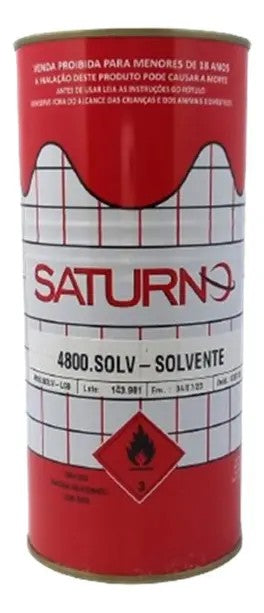 Solvente Vinilico Brilhante 900ml  Saturno 4800.SOLV-L09