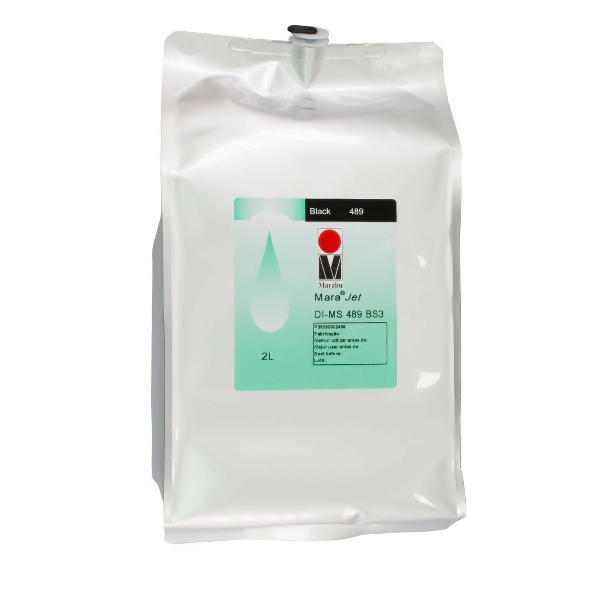 Tinta DI-MS 2L Ecosolvente Preta